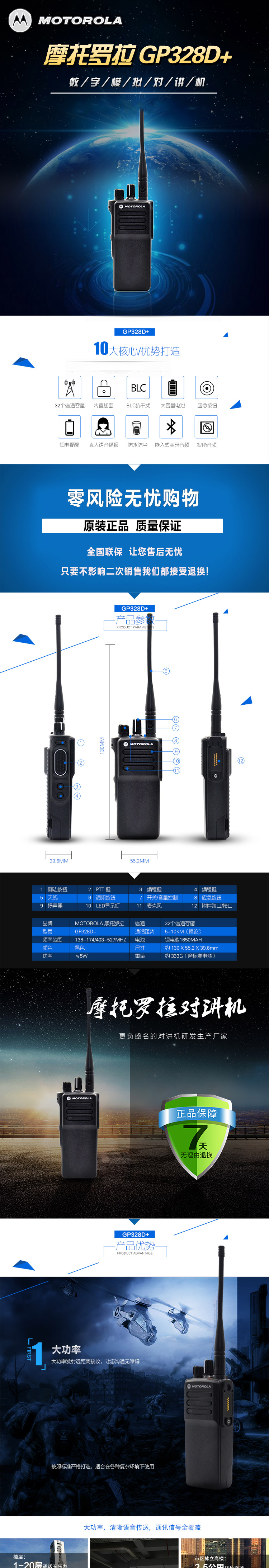 GP328D+ ,摩托羅拉對(duì)講機(jī),數(shù)字對(duì)講機(jī),無(wú)線對(duì)講機(jī)